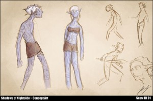 Races of SoN ~ The Snow Elves ~ Concept Art